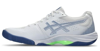 Мужские кроссовки для бадминтона/сквоша Asics Blade FF - белые/джинсовые