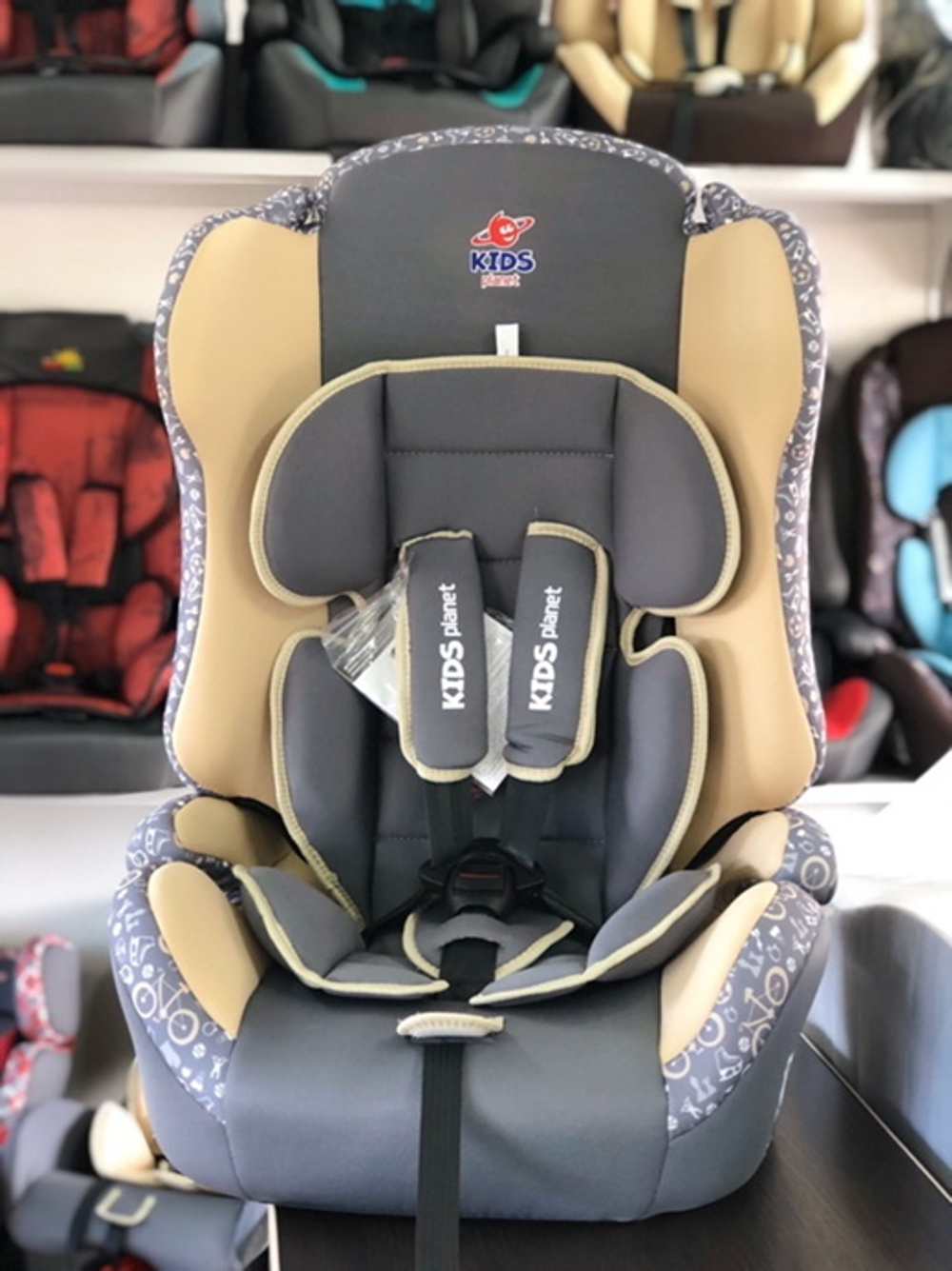 ДУУ KIDS PLANET-SIGER Sputnik, серый велосипед  9-36 кг