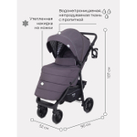 Коляска детская MOWBaby "RIDE" RA082 Carbon