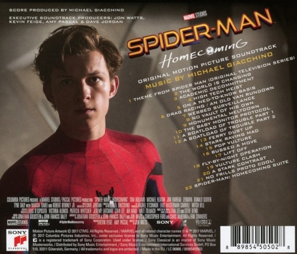 Soundtrack / Michael Giacchino: Spider-Man Homecoming (CD)