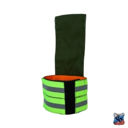 MARK 2. Повязка светоотражающая (зелёный / оранжевый)