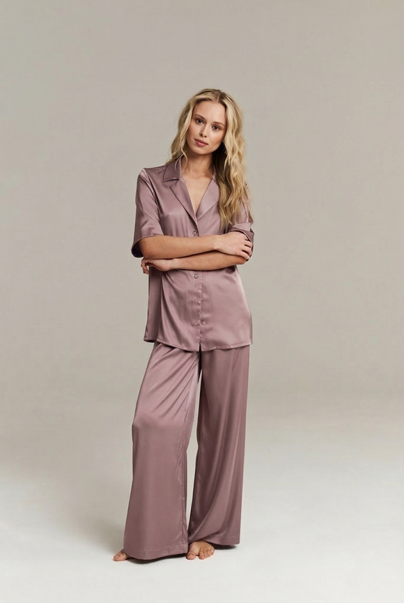 Пижамные брюки из шелка