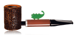 Курительная трубка Vauen Pipeline Kroko