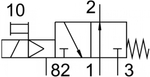 MOEBH-3/2-1/8-B-230AC Распределитель с электроуправлением