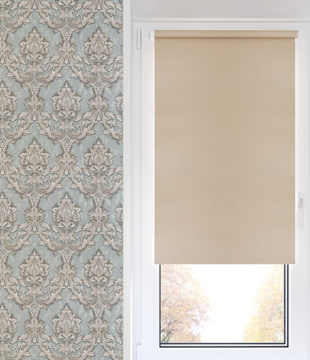 Рулонные шторы Декор Пудра