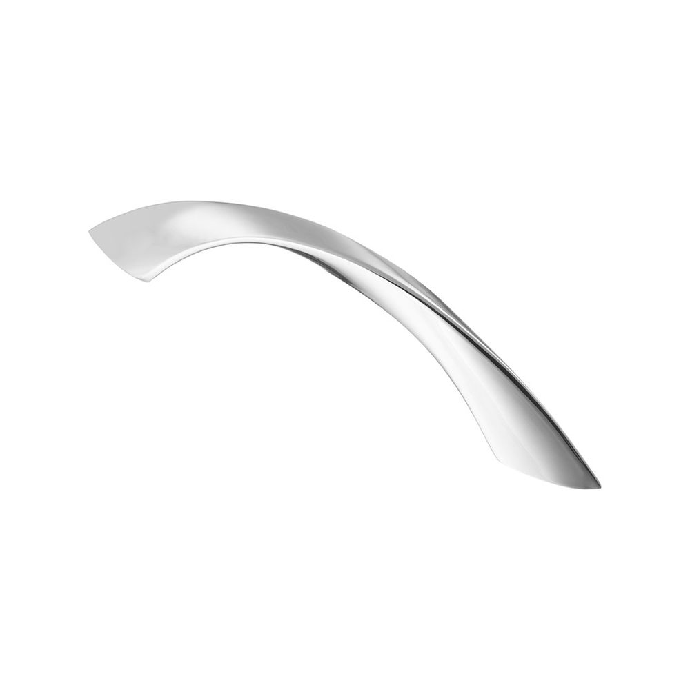 Ручка-скоба, 96 мм, Д129 Ш14 В28, хром