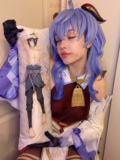 Мини дакимакура Саске Учиха и Наруто Узумаки из Наруто арт. M0258, 60х20 см