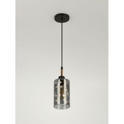 Светильник подвесной (подвес) Rivoli Eileen 9154-201 1хЕ27 60 Вт модерн | Rivoli