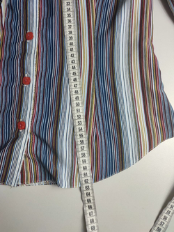 Рубашка DYKTATOR в полоску 48 размер