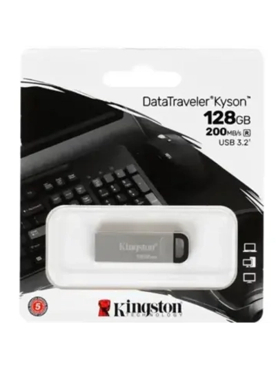 Память USB Flash 128 ГБ DataTraveler Kyson DTKN/128GB SILVER