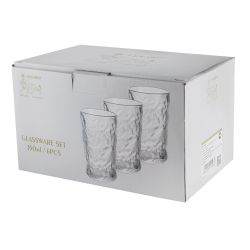 Lenardi 200-017 Набор из 6 стаканов 350мл в под.уп.(х8)Стекло