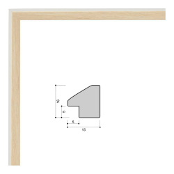 Фоторамка 10х15 см, бежевая, арт. 1015.748244