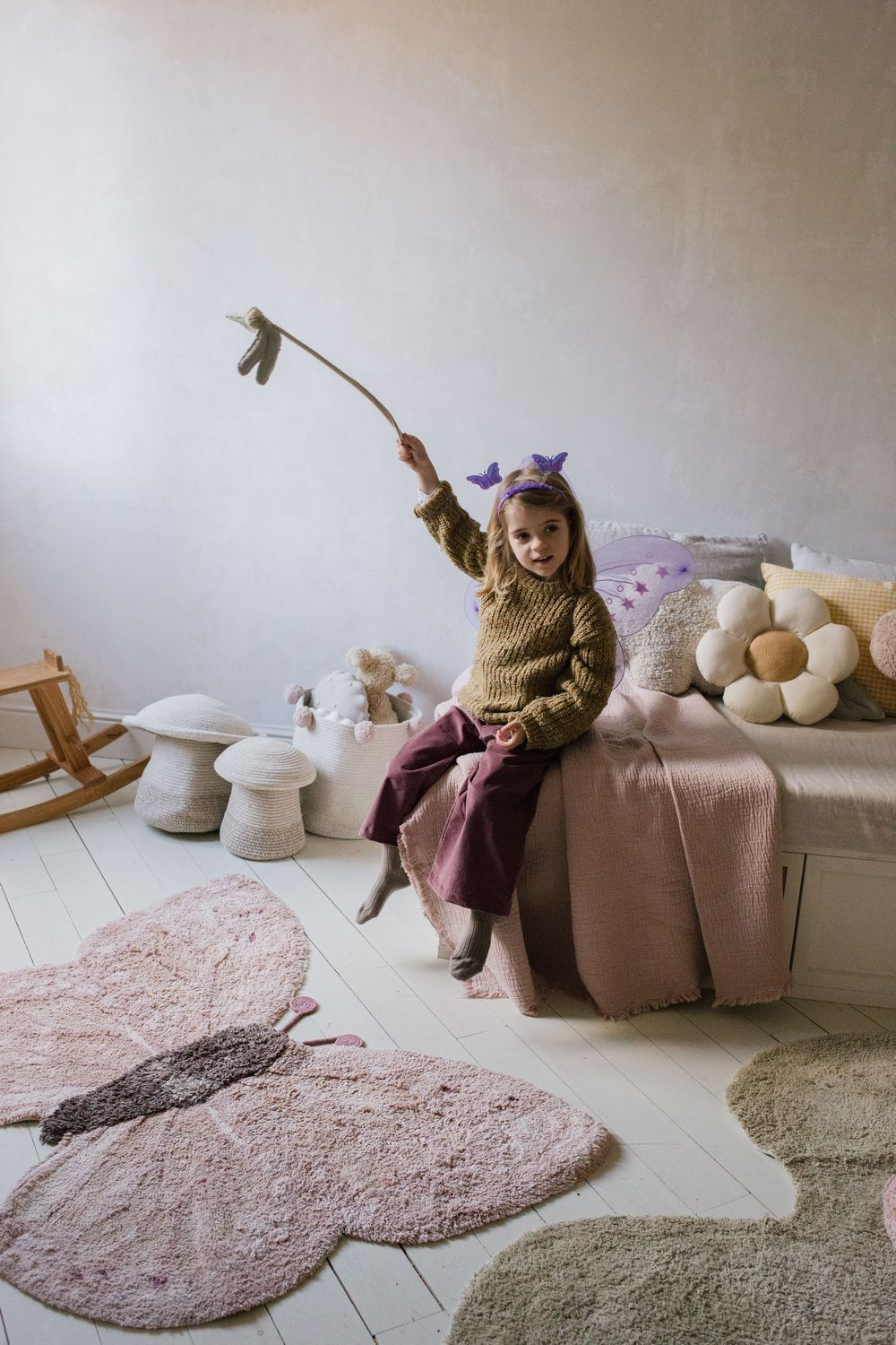 Ковер Lorena Canals Baby Butterfly (90 x 120 см)