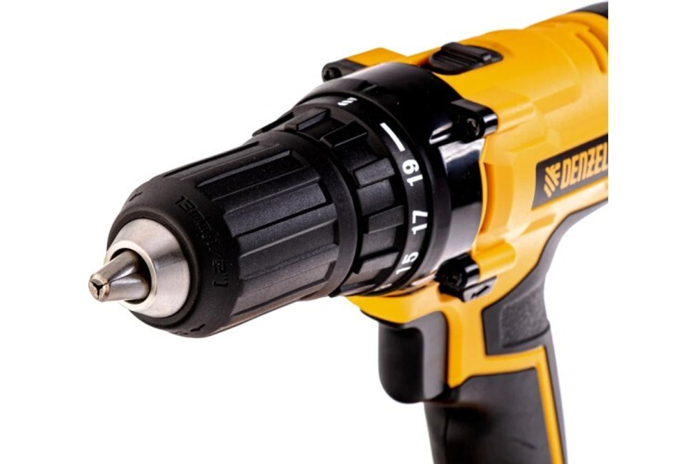 Дрель-шуруповерт аккумуляторная Denzel CDL-IB-18-02 26113