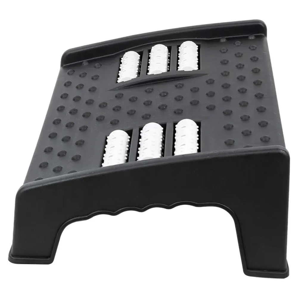 Подставка для ног с массажными роликами (12х25х34см) WMC TOOLS WMC-PLM4