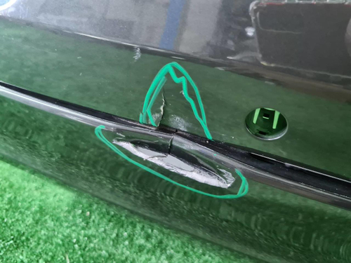 Бампер задний Volvo XC60 2 (2017-2021)