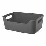 Корзинка универсальная "scandi", 270х190х105 мм, 4,6л (серый)