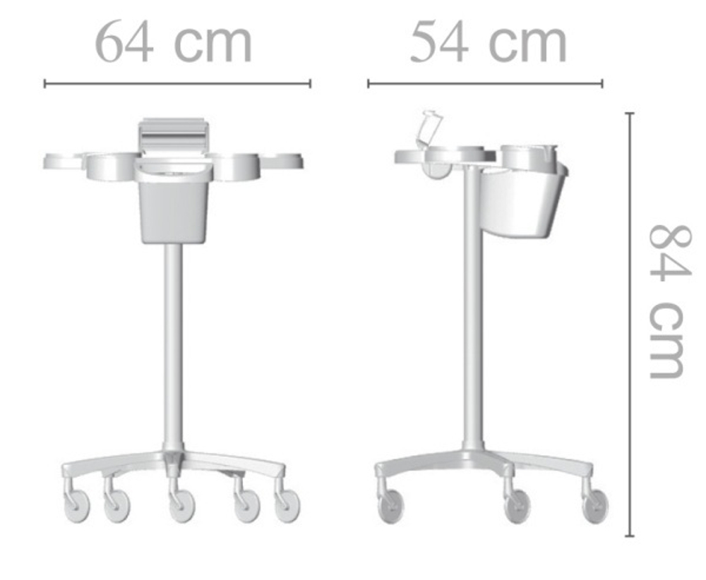 Тележка SERVICE PLUS - STANDARD WHEELS