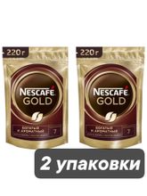 Кофе растворимый Nescafe Gold 220 г x 2 шт