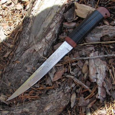 Нож филейный НС-33 Таймень, гравировка (Златоуст)