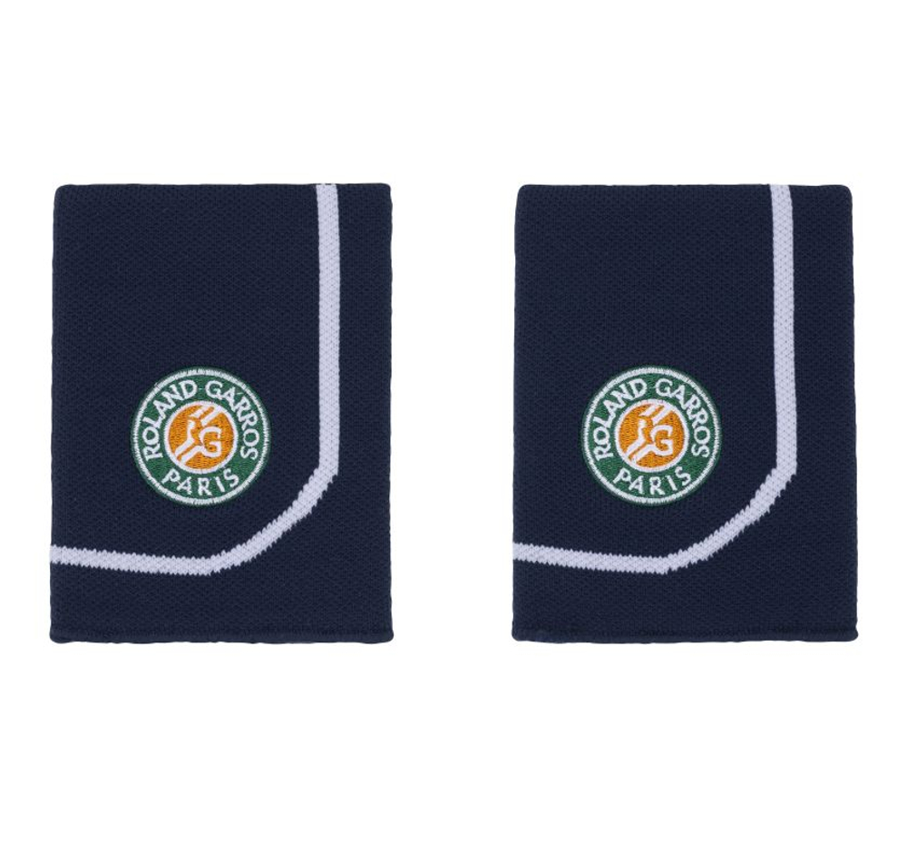 Напульсник теннисный Roland Garros Performance 2P - navy/white