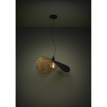 Подвес 1*E27 390429 черный/золотой Saceda Eglo