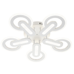 Потолочный светодиодный светильник 110Вт, 8800Лм, 3000-6500К, Ra>80,  плавная регулировка мощности, изменение цветовой температуры, ночник,  металл/акрил, белый