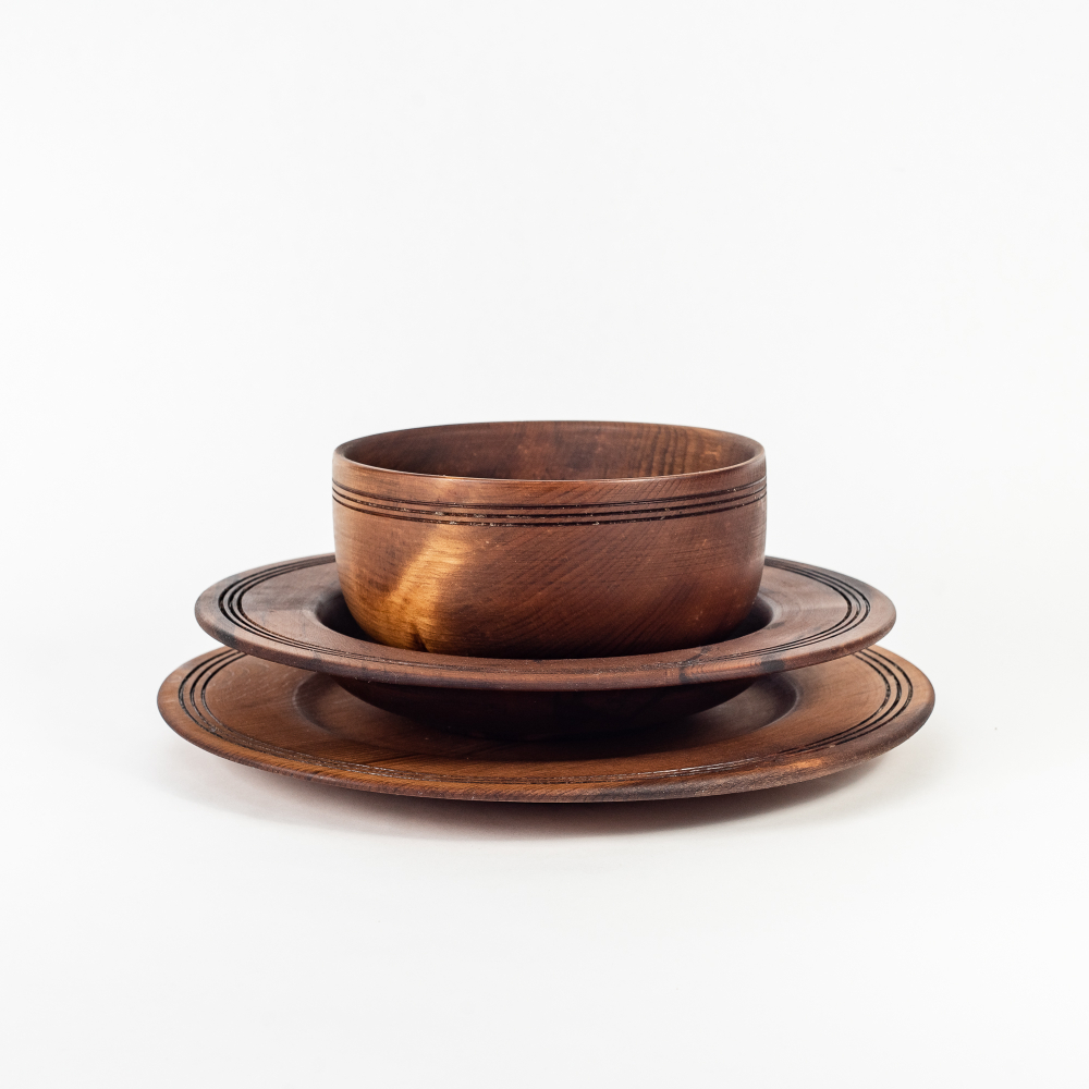 Набор посуды Art of Siberia из кедра серии Панада TN67