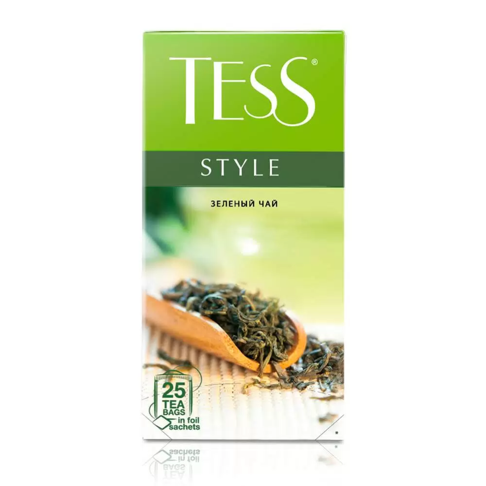 Чай зеленый Tess Style 25 пакетов