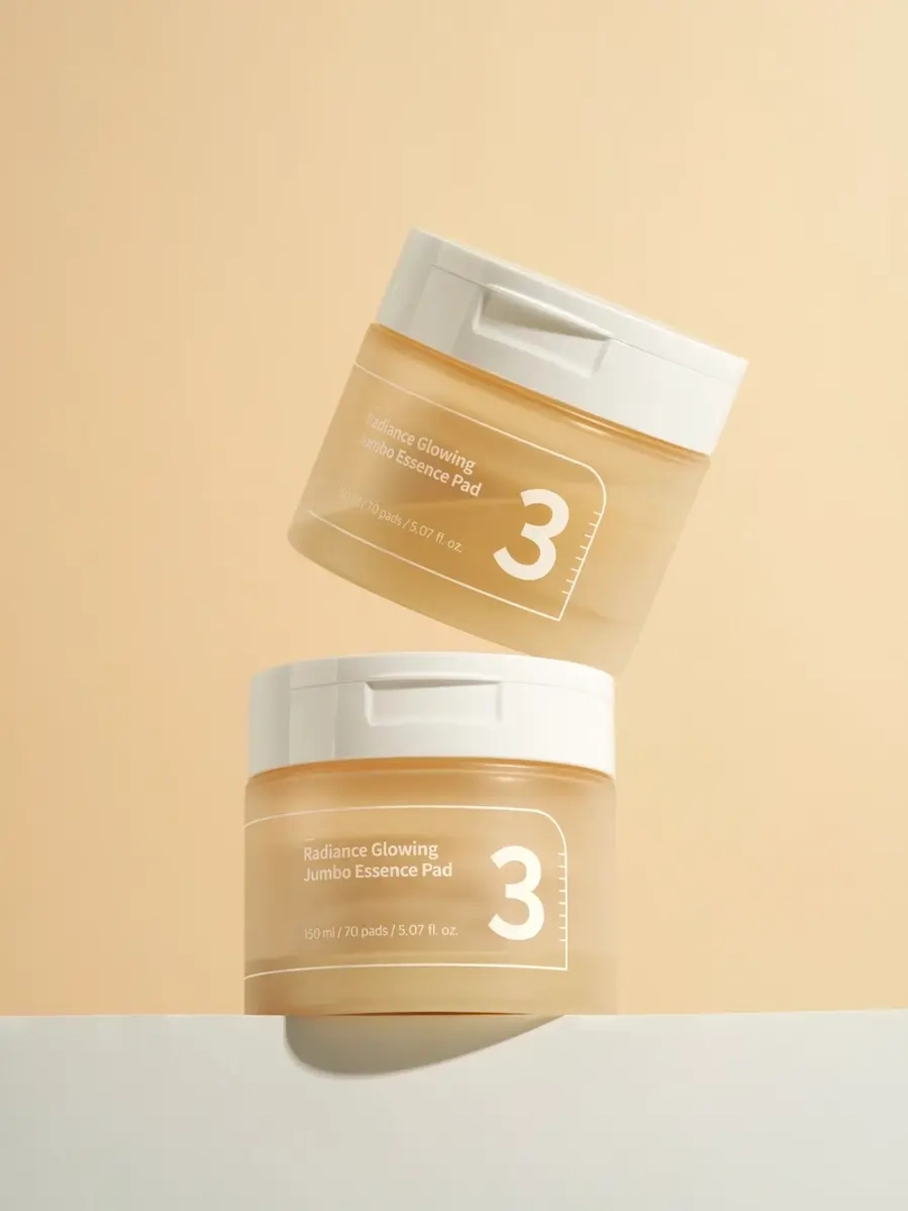 Numbuzin Питательные тонер-пэды для ровного тона и сияния кожи No.3 Radiance Glowing Jumbo Essence Pad 70 шт