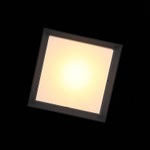 SL077.402.01 Светильник уличный потолочный ST-Luce Черный/Белый LED 1*12W 3000K