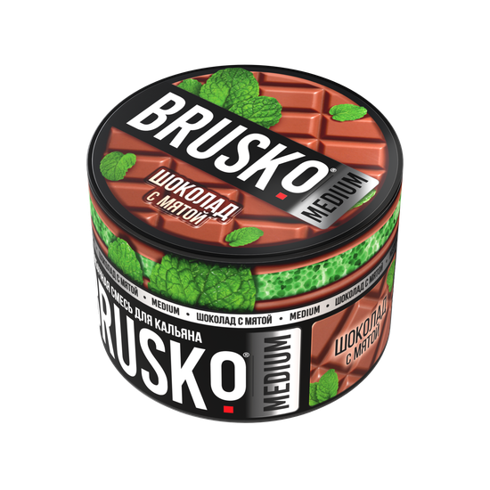 Brusko (Шоколад с мятой) Medium, 50 гр.