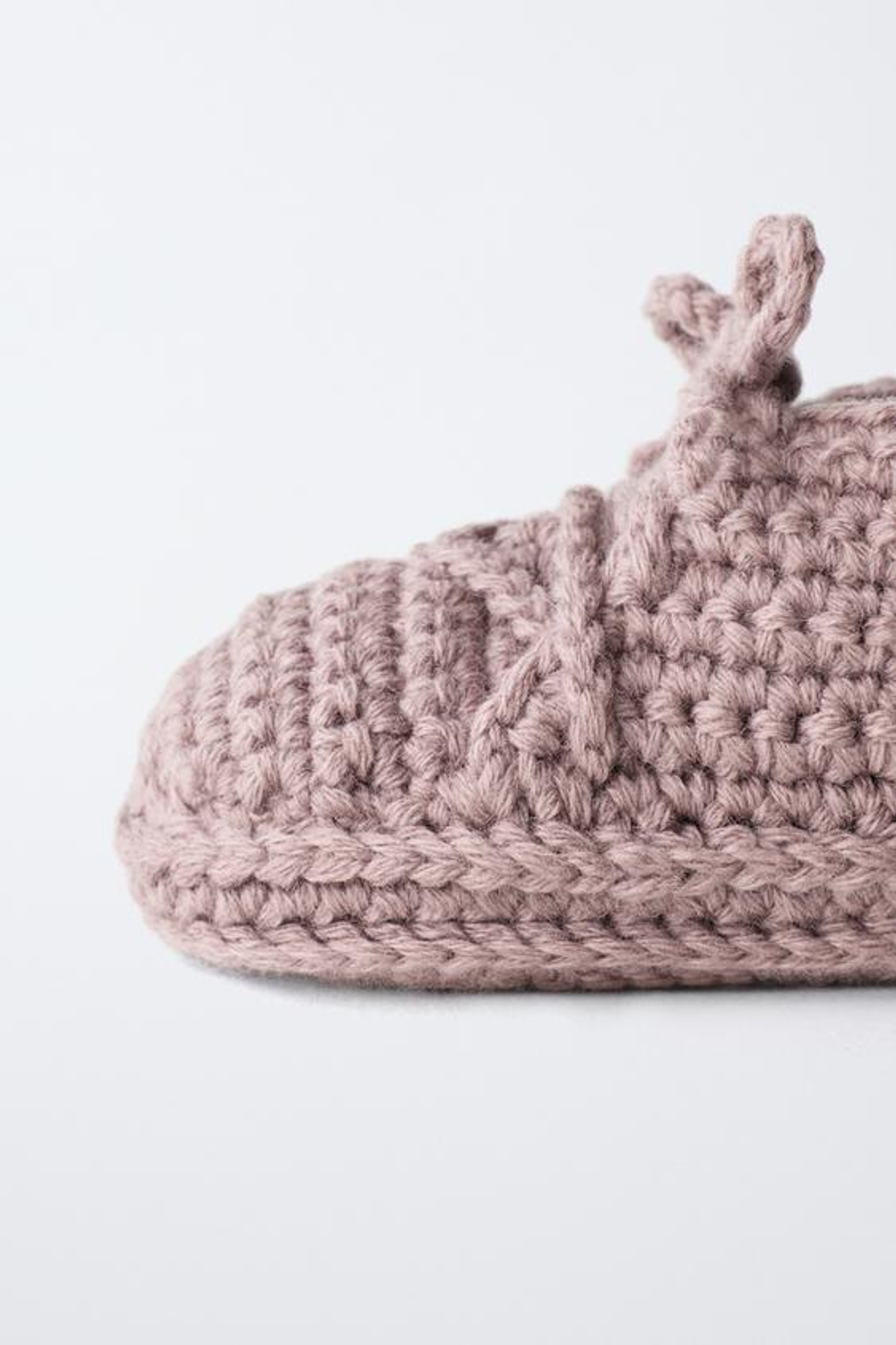 ZARA ПИНЕТКИ С БАНТОМ, РОЗОВЫЙ