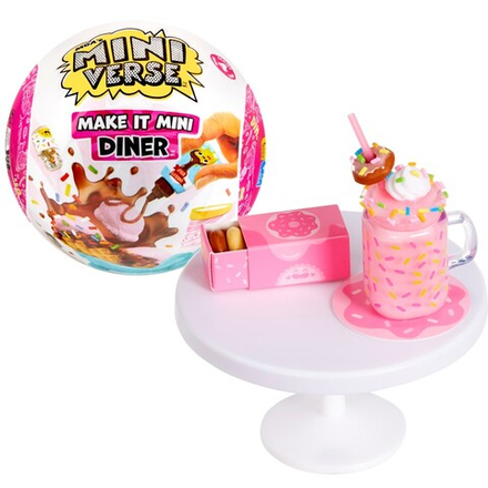 MGA's Miniverse - Мини Еда MAKIE IT MINI Food DINER Шар-сюрприз 546825