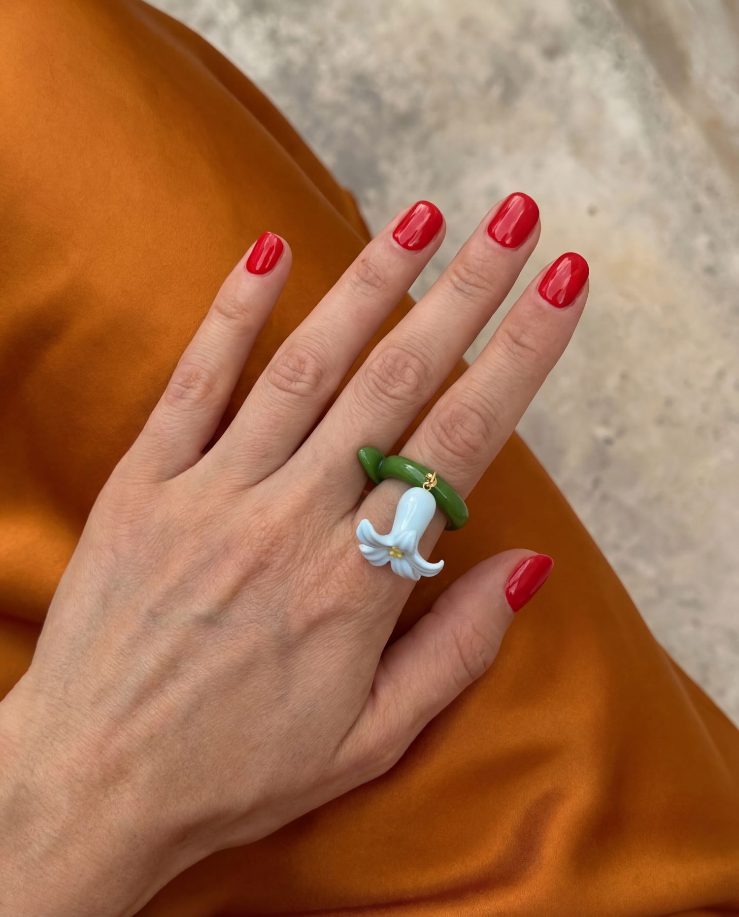 Кольцо Нежный Гиацинт