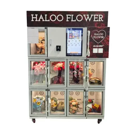Вендинговый автомат для цветов «Haloo Flower»