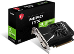 Видеокарта MSI NVIDIA  GeForce GT 1030 GT 1030 AERO ITX 4GD4 OC 4ГБ Aero, DDR4, OC,  Ret