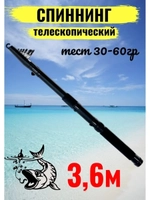 Спиннинг WEI 017B Nest Spin 30-60гр 3,6 метра