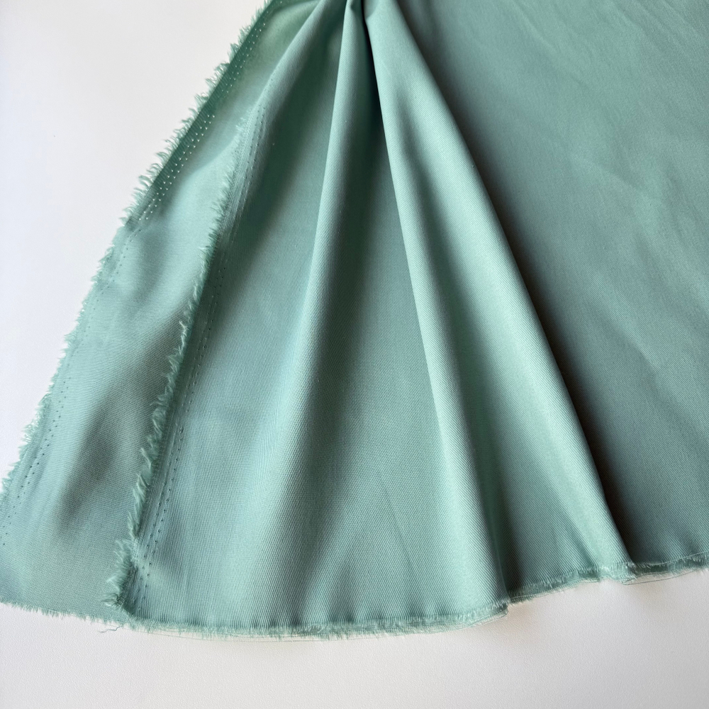 Джинса хлопковая (плотность 195 гр/м2) Мятная