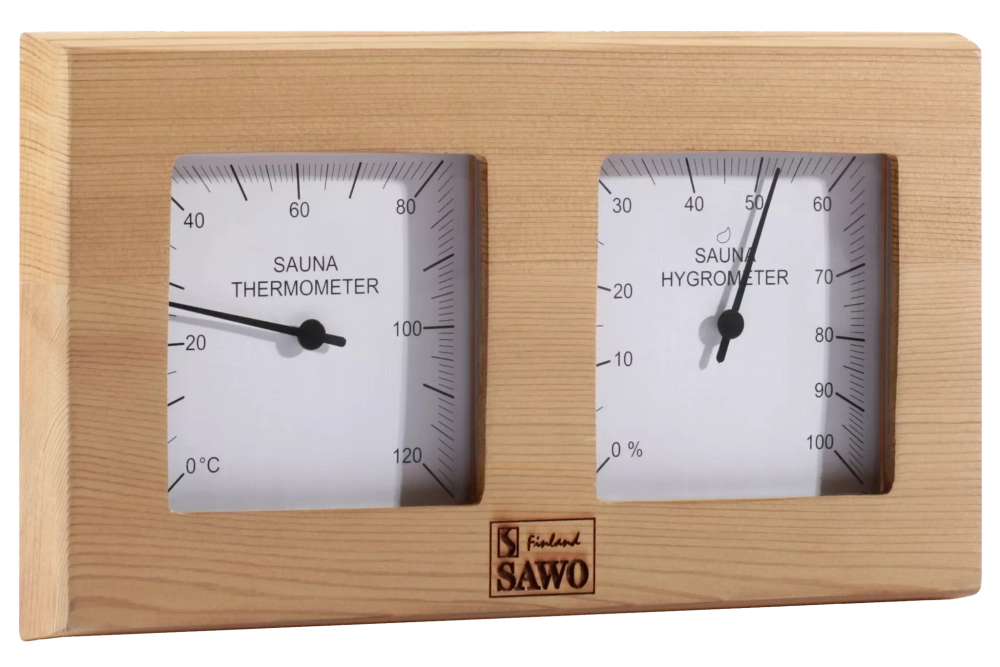SAWO Термогигрометр квадратный 224-THD