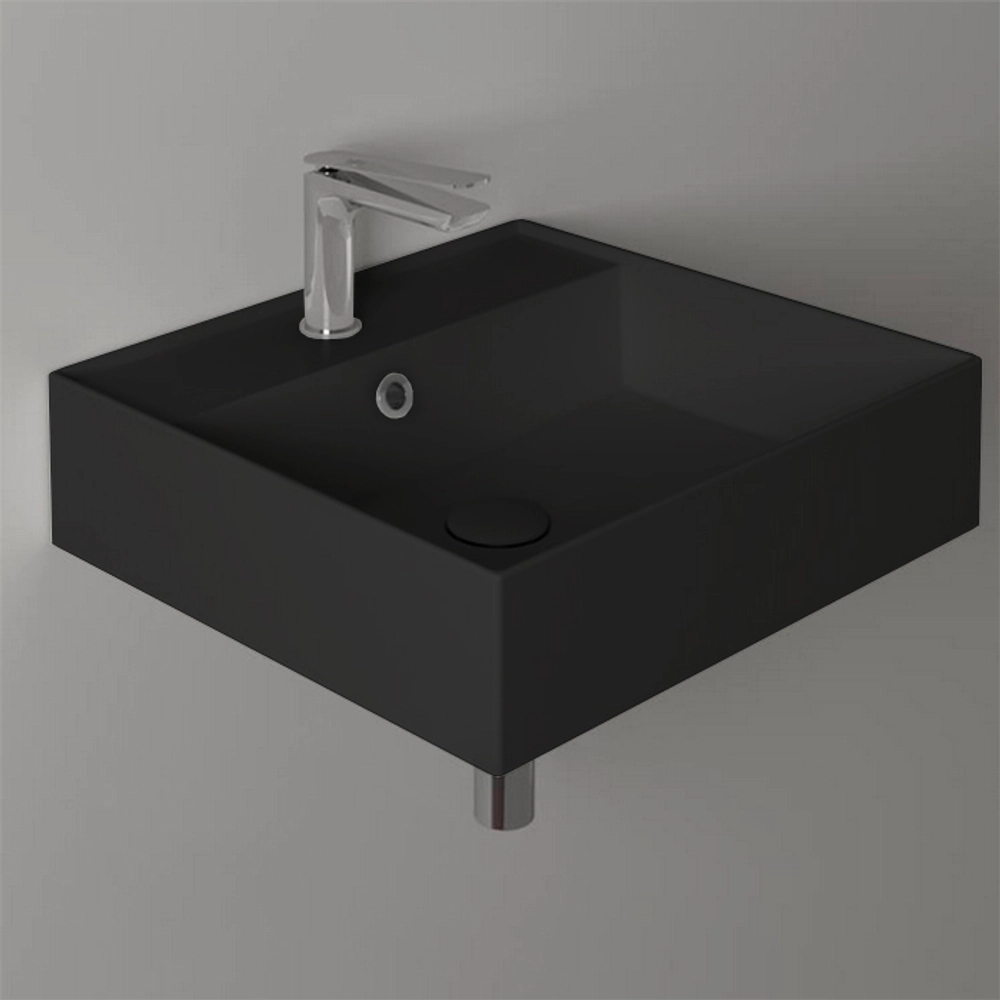 Раковина Simas Agile AG51 nero matt*1 51 см, цвет черный матовый