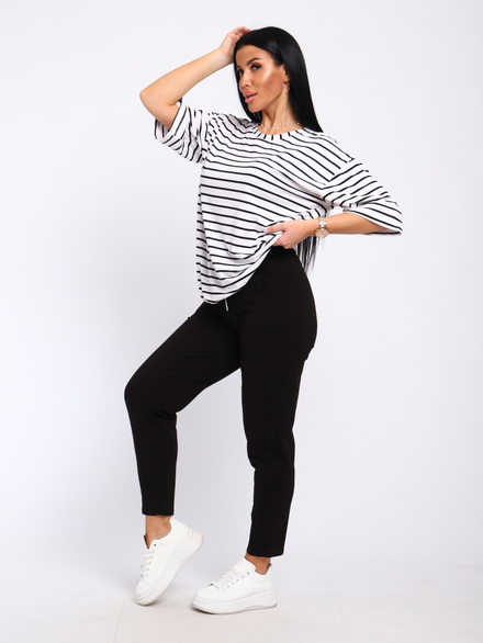 Брюки на манжете 2