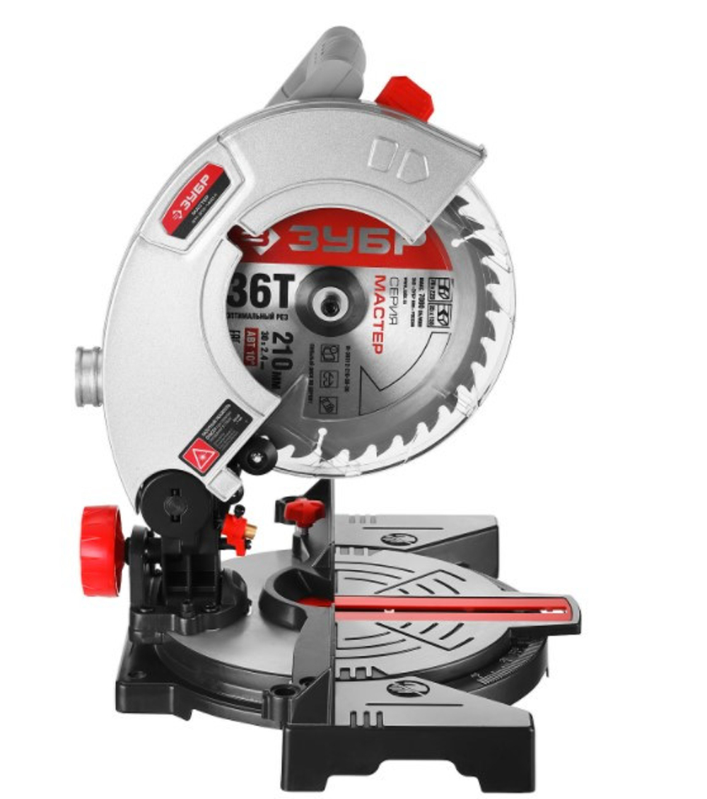 Пила торцовочная Зубр Мастер ЗПТ-210-1400 Л