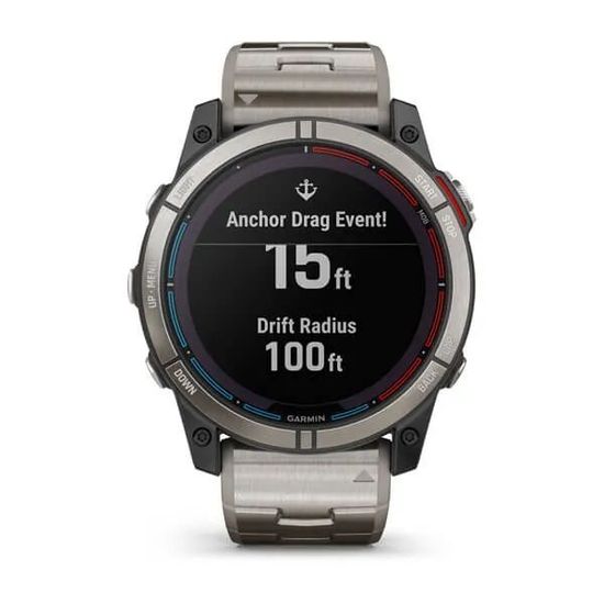 Умные часы Garmin Quatix 7X sapphire titanium with braclete