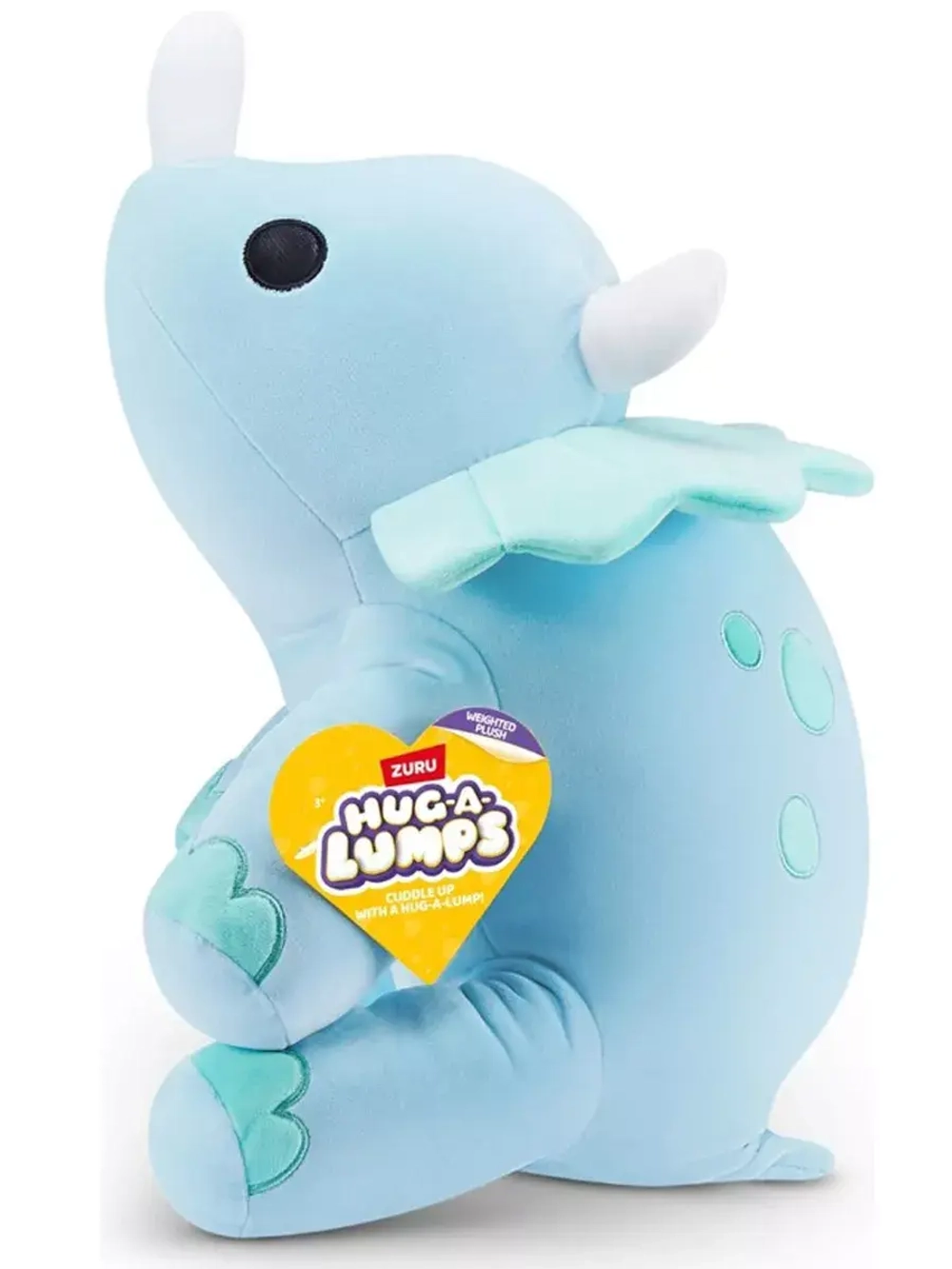 Утяжеленная мягкая игрушка Zuru Hug-A-Lumps Зуру Динозавр серия 1