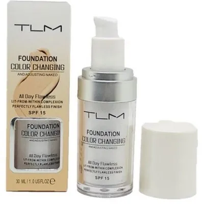 Тональный крем-флюид Foundation color changing TLM 30 мл