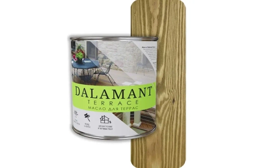 Масло для террас Dalamant Terrace дуб