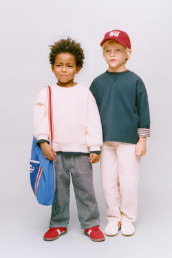 ZARA КЕПКА VARSITY, КРАСНЫЙ