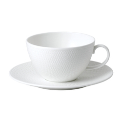 Wedgwood Чашка Gio с блюдцем 320 мл Чашка для завтрака