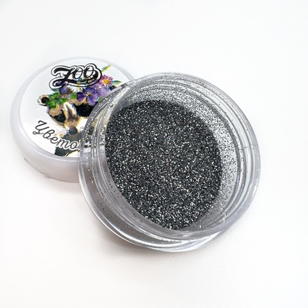 1712 Зеркальный блеск "Цветочная пыльца" 1 г серебро